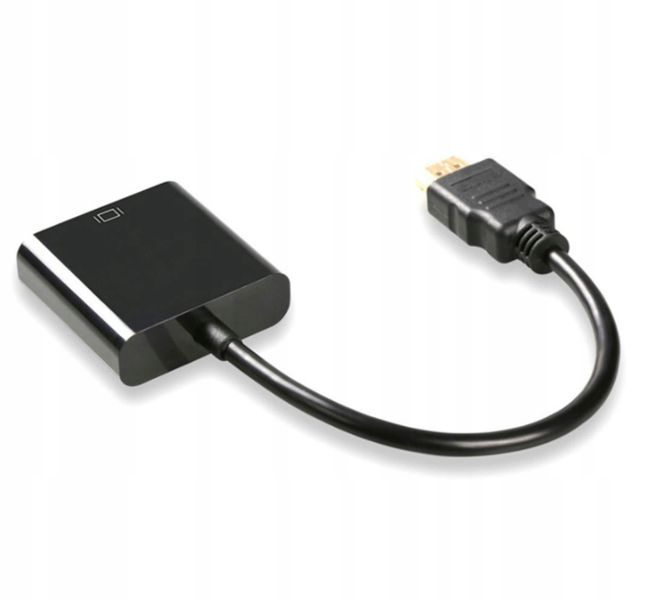 Konwerter z HDMI Interlook H-V1B-20 czarny zdjęcie 2