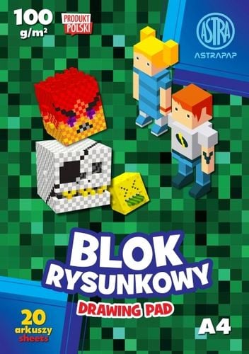 blok rys. a4/20k astrapap 100g minecraft a'10 3120 na Arena.pl
