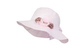 Jamiks VALENTINA kapelusz dla dziewczynki organic róż 48-50