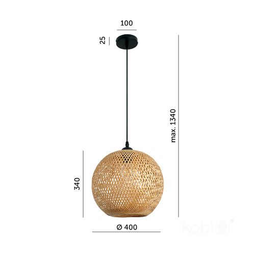lampa wisząca boho bitavia s 1xe27 kobi design na Arena.pl