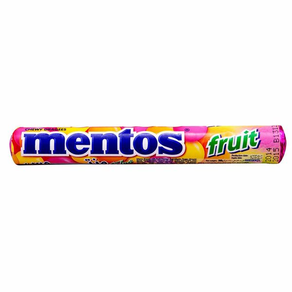 MENTOS Draże Fruit 38g zdjęcie 1