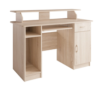 Biurko z Nadstawką 1- Drzwiowe z Szufladą 120cm Sonoma MAXIM MX - 4 kolory