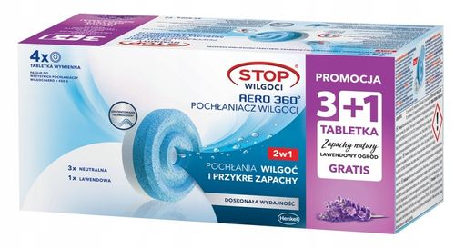 CERESIT AERO 360 POCHŁANIACZ STOP WILGOCI WKŁADY DO USUSZACZA na Arena.pl