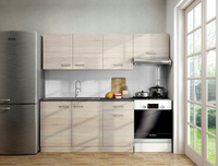 MEBLE KUCHENNE ZESTAW 180CM BLAT SZAFKI IDEALNE DO MAŁEJ KUCHNI