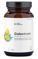 AURA HERBALS Colostrum 500 mg, kwaśna cytryna (66 g)