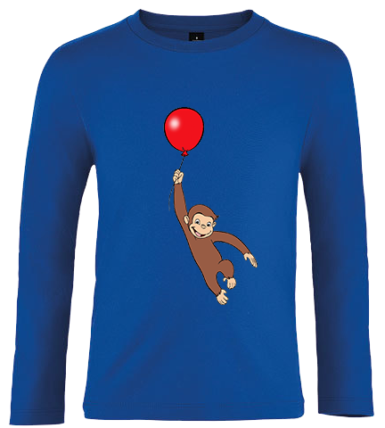 Koszulka z dł.rękaw. Ciekawski George zdjęcie 1