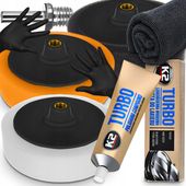 ZESTAW 3 GĄBEK POLERSKICH PADY 150MM + K2 TURBO