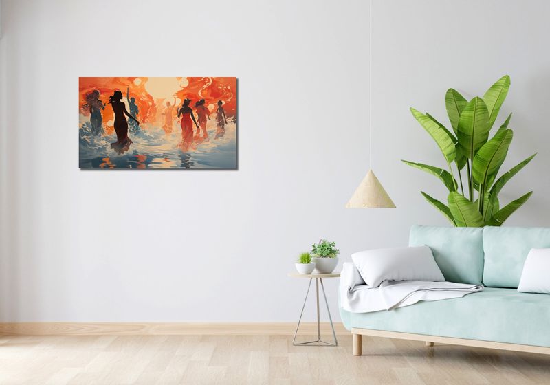 Obraz 90x50cm Taneczny Żar zdjęcie 2