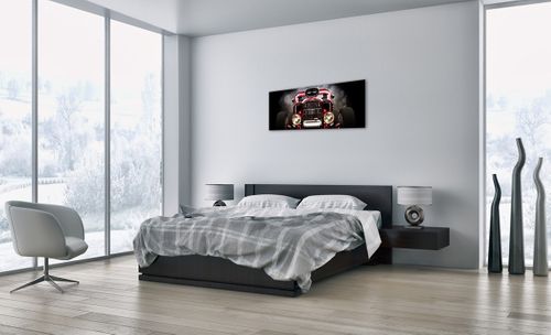 Obraz Na Płótnie - Samochód Retro - 100X40 Cm - Ab100X40-2422 na Arena.pl