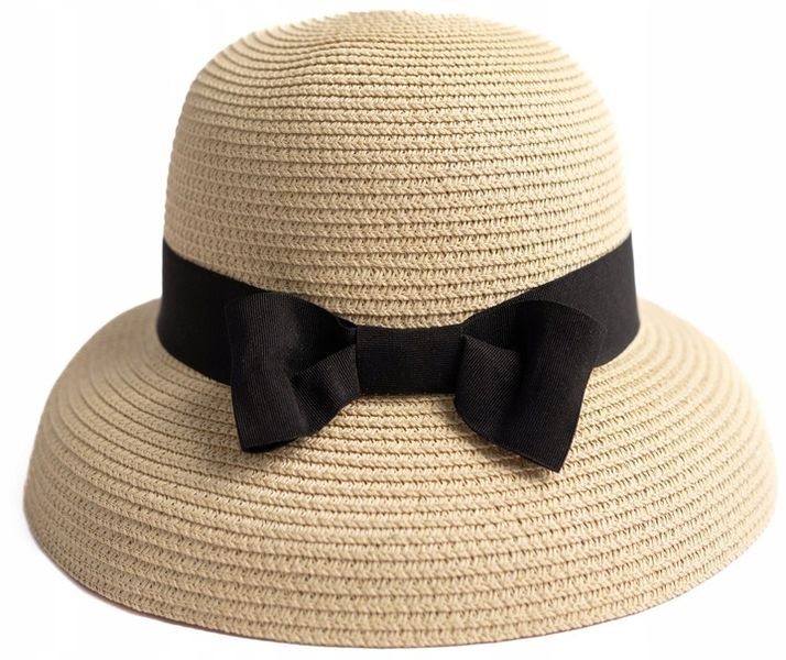 Kapelusz Pavia - jasny beżowy zdjęcie 1