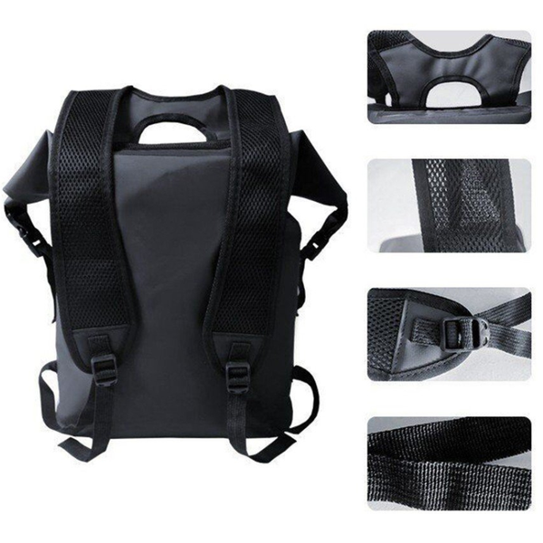 WODOSZCZELNY PLECAK WOREK WODOOPORNY 25L RÓŻOWY zdjęcie 5