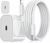 Ładowarka do Apple z Lightning MFI dla IPHONE IPAD SZYBKIE ŁADOWANIE +KABEL