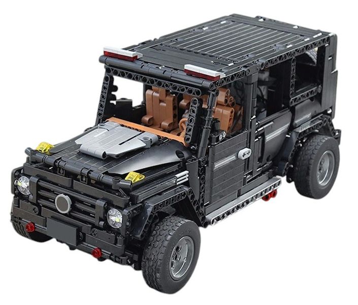 Zestaw Klocków Auto Terenowe 1722El. Czarny zdjęcie 2