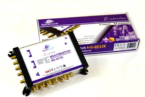 Multiswitch 5/12 Spacetronik E-Series MS-0512E na Arena.pl