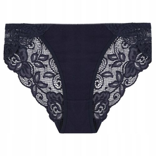 MORAJ figi damskie z KORONKĄ majtki bawełniane zestaw 4 KOLORY - L na Arena.pl