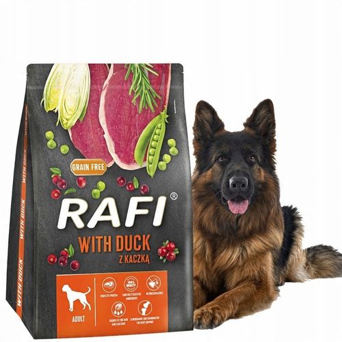 DOLINA NOTECI Rafi karma sucha dla psa z kaczką 3kg na Arena.pl