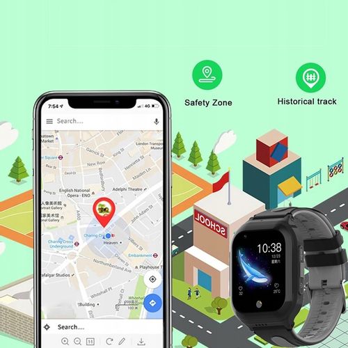 SMARTWATCH DLA DZIECI WODOSZCZELNY WODOODPORNY GPS na Arena.pl