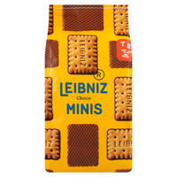 Leibniz Choco Minis Herbatniki w czekoladzie mlecznej 100 g x 2 sztuk
