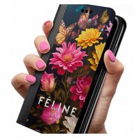 ETUI Z KLAPKĄ DO SAMSUNG GALAXY A55 5G ZAMYKANE PORTFEL 2w1 WZORY JAKOŚĆ