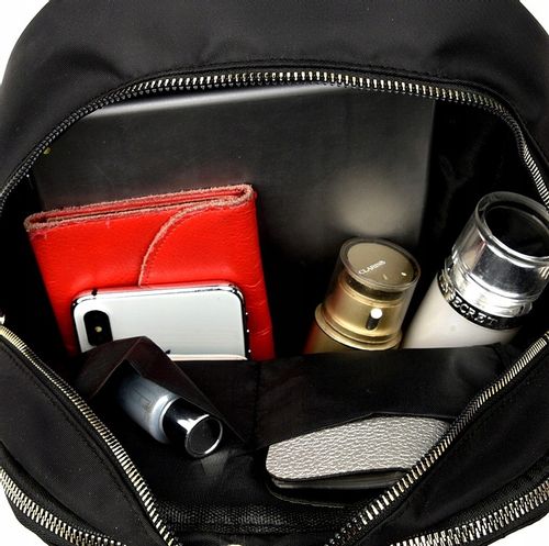 Plecak Czarny Wodoodporny Pikowany Damski Pojemny na Arena.pl