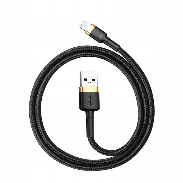 BASEUS SZYBKI KABEL USB LIGHTNING 1M DO ŁADOWANIA IPHONE QC3.0 DO ŁADOWARKI zdjęcie 3