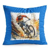 PODUSZKA NIEBIESKA PREZENT - ROWER BMX MTB SPORT