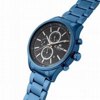 Zegarek męski G. Rossi Exclusive stalowy DATOWNIK + CZAS DOBOWY -z grawerem