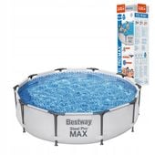 Basen ogrodowy stelażowy 305x76 BESTWAY DuraPlus Mocny Model 56406