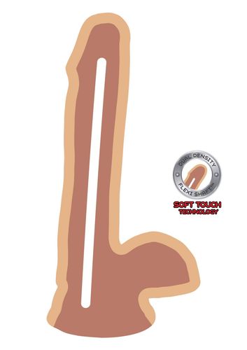 Dual Density Dildo6 Inch Balls na Arena.pl