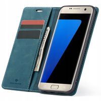 ETUI Z KLAPKĄ DO GALAXY S7 EDGE SKÓRZANE PORTFEL CASE POKROWIEC ZAMYKANE