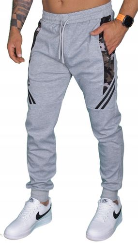 DRESOWE SPODNIE MĘSKIE JOGGERY DRESY SPORTOWE na Arena.pl