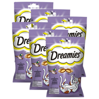 Dreamies Karma uzupełniająca z wyśmienitą kaczką 60 g x 6 sztuk