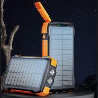 Powerbank solarny Promate SolarTank-20PDQi 20000mAh z latarką do podróży
