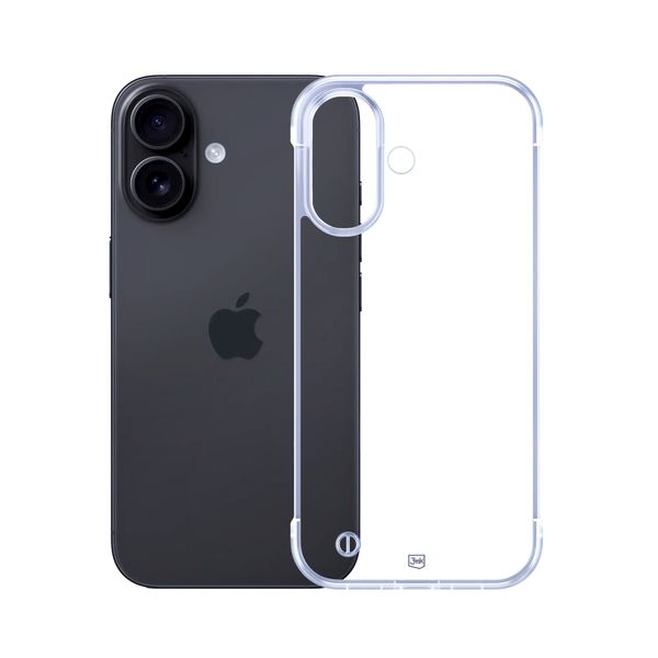 apple iphone 16 plus - 3mk just20g clear case zdjęcie 9