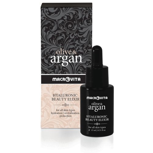 MACROVITA Olive & Argan Hialuronowy Eliksir Piękna z arganowymi komórkami macierzystymi 15ml na Arena.pl