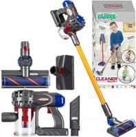 ODKURZACZ STOJĄCY PIONOWY DLA DZIECI ZABAWKOWY DŹWIĘK SSANIE + KOŃCÓWKI