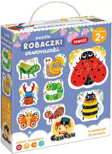 CzuCzu. Puzzle. Robaczki czworaczki zdjęcie 1