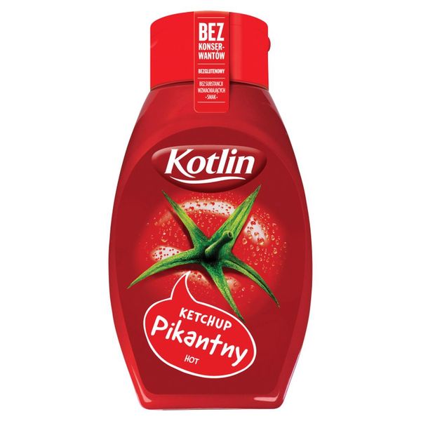 Kotlin Ketchup pikantny 450 g zdjęcie 1