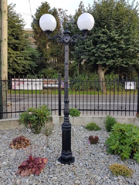 LAMPA GI 2xKULA - stojąca  H-2300 zdjęcie 2