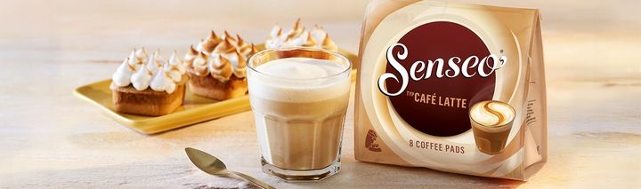 Kawa Douwe Egberts Senseo Cafe Latte 8 szt/pads zdjęcie 2