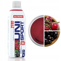 IZOTONIK NUTREND UNISPORT ZERO 1000ML WIŚNIA/CZARNĄ PORZECZKĄ BEZ CUKRU