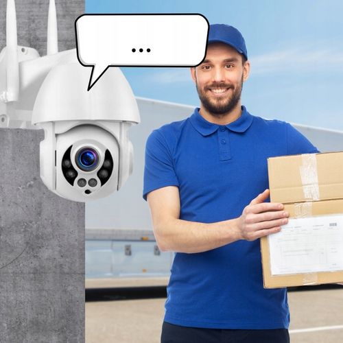 Kamera Wifi Zewnętrzna SMART 5MPx Obrotowa POLSKA APLIKACJA Śledzenie Ruchu na Arena.pl