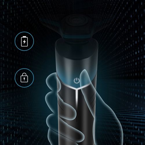 GOLARKA MĘSKA MASZYNKA DO GOLENIA TRYMER DO NOSA 5W1 Z OŚWIETLENIEM LED na Arena.pl