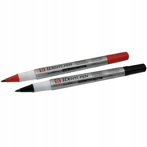 markery identi-pen czarny + czerwony, sakura na Arena.pl