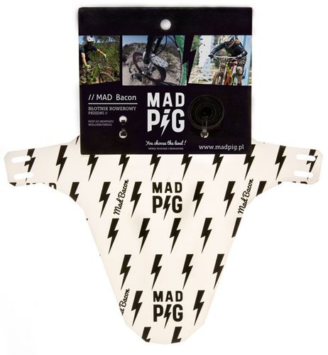 Błotnik przód MAD PIG biały na Arena.pl