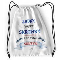 Plecak Dla Sołtysa Sportowy Szkolny Worek Torba Z Nadrukiem Ze Zdjęciem