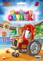 Piaskowe obrazki Pakiet 4(samochód, lokomotyw 6445