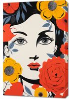 Obraz 60x90cm Kwiatowa Aura