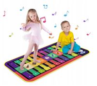 MATA DO TAŃCZENIA MUZYCZNA ELEKTRONICZNA PIANINO GRA DLA CAŁEJ RODZINY