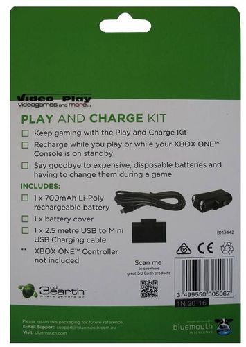 AKUMULATOR PADA XBOX ONE PLAY AND CHARGE KIT na Arena.pl